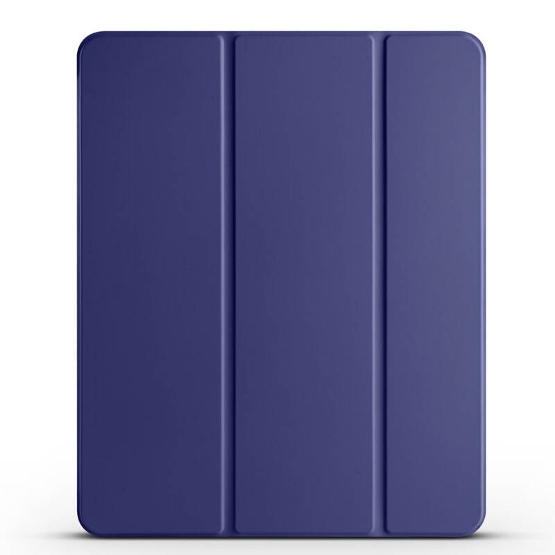 Apple iPad Pro 13 2024 Zore Smart Cover Kalem Bölmeli Standlı 1-1 Kılıf - 7