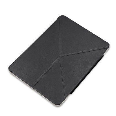 Apple iPad Pro 13 2025 M5 Raptic Clear Folio Airbagli Şeffaf Kapaklı Katlanabilir Standlı Kılıf - 11
