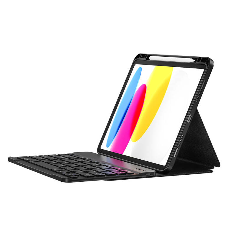 Apple iPad Pro 13 2025 M5 Wiwu Protective Keyboard Case with Hidden Pen Compartment - 4