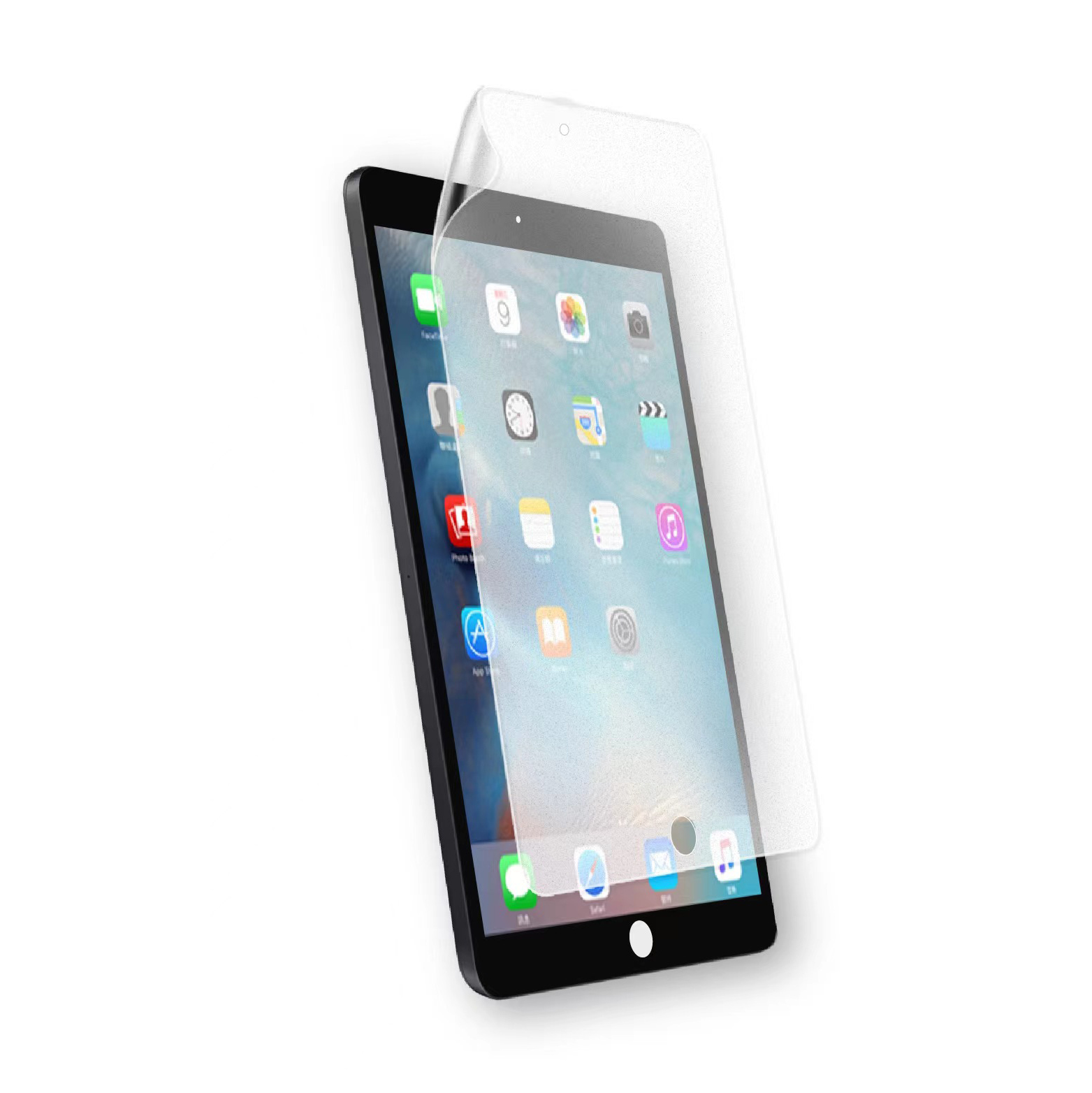 iPad Pro 9.7 2016 Kağıt Hisli Mat Uyumlu Davin Paper Like Tablet Ekran Koruyucu-Renksiz