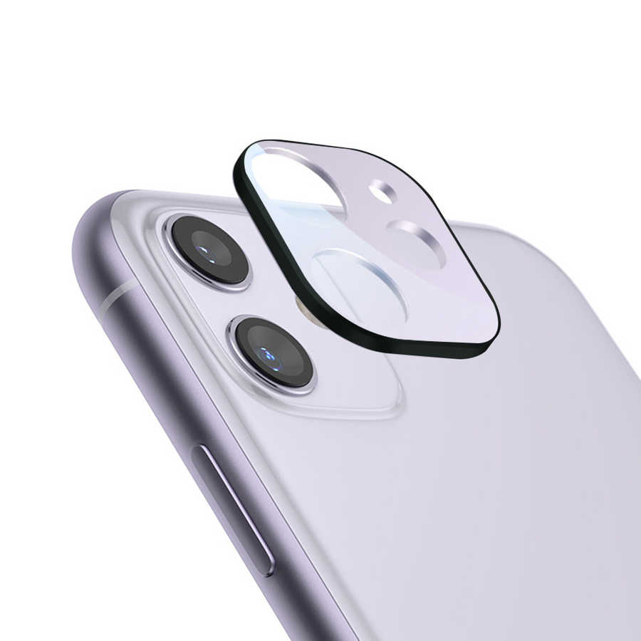 Apple iPhone 11 Benks Kamera Lens Koruyucu - Mor