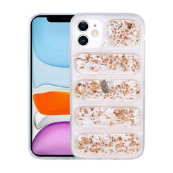Apple iPhone 11 Case Camera Protected Glittery Airbag Zore Dalga Cover - 2
