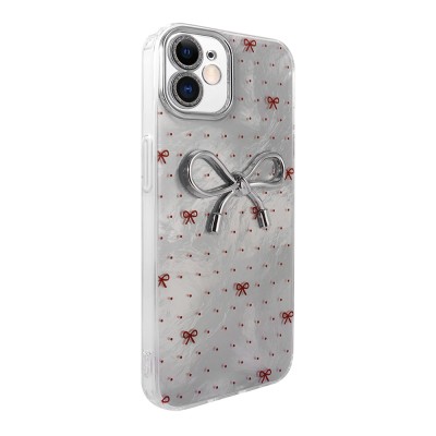 Apple iPhone 11 Case Camera Protection Figured Zore Ponti Silicone Cover - 12
