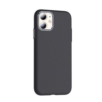 Apple iPhone 11 Case Magsafe Charging Feature Carbon Fiber Look Zore Gros Cover - 8
