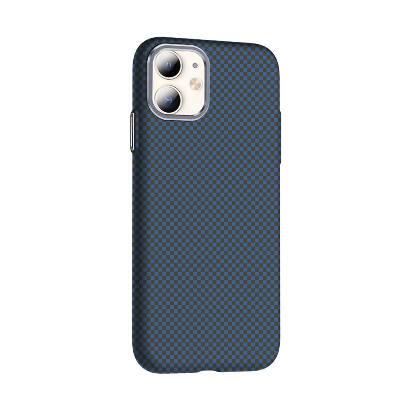 Apple iPhone 11 Case Magsafe Charging Feature Carbon Fiber Look Zore Gros Cover - 12