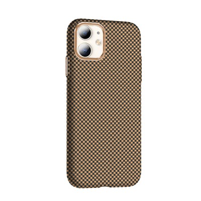 Apple iPhone 11 Case Magsafe Charging Feature Carbon Fiber Look Zore Gros Cover - 18