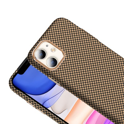Apple iPhone 11 Case Magsafe Charging Feature Carbon Fiber Look Zore Gros Cover - 19