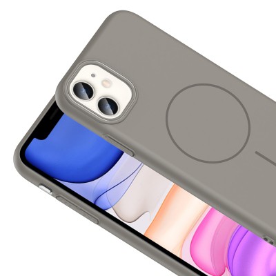 Apple iPhone 11 Case Magsafe Charging Featured Zore Ruby Hard Cover - 11