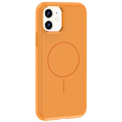 Apple iPhone 11 Case with M-Safe Charging Feature, Metal Camera Frame, Zore Edi Silicone Cover - 10