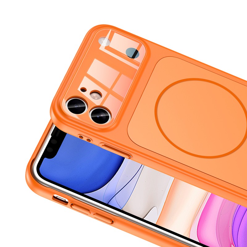 Apple iPhone 11 Case Zore M-Safe Charging Camera Protection Formen Cover - 13