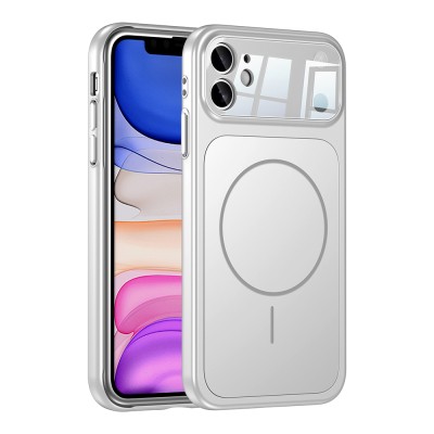 Apple iPhone 11 Case Zore M-Safe Charging Camera Protection Formen Cover - 5