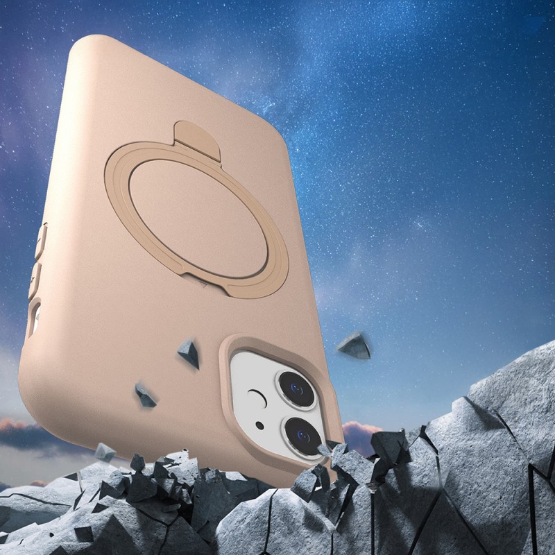 Apple iPhone 11 Case Zore Samara Cover with M-safe Charging Stand - 9
