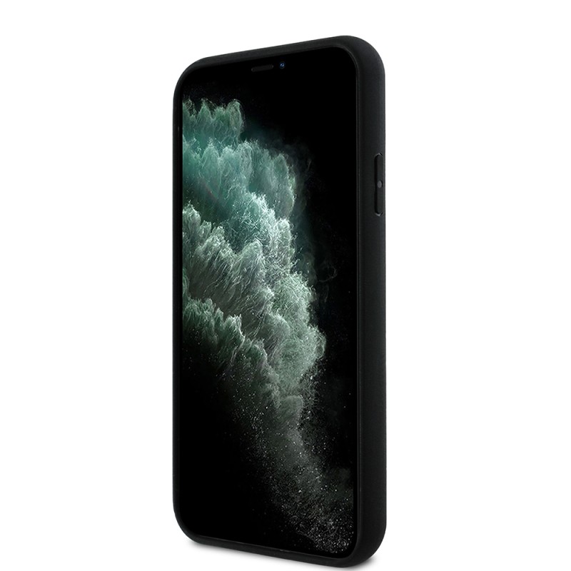 Apple iPhone 11 Kılıf Aston Martin Orjinal Lisanslı M-safe Şarj Özellikli Renkli Halka ve Karbon Fiber Tasarımlı Kapak - 5