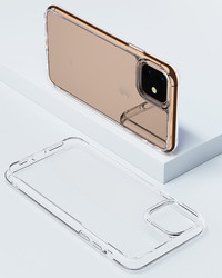 Apple iPhone 11 Kılıf Benks Magic Crystal Clear Glass Kapak - Benks