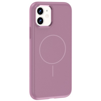 Apple iPhone 11 Kılıf M-Safe Şarj Özellikli Metal Kamera Çerçeveli Zore Edi Silikon Kapak - 11