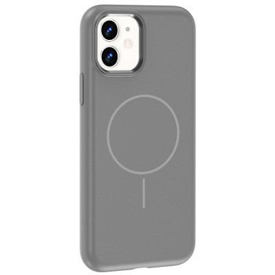 Apple iPhone 11 Kılıf M-Safe Şarj Özellikli Metal Kamera Çerçeveli Zore Edi Silikon Kapak - 14