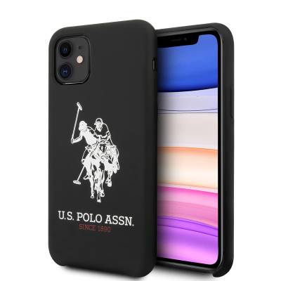 Apple iPhone 11 Kılıf U.S. POLO ASSN. Silikon Büyük Logo Dizayn Kapak - U.S. Polo Assn.