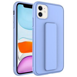 Apple iPhone 11 Kılıf Zore Qstand Kapak - Zore