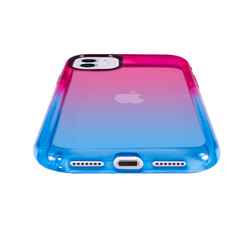 Apple iPhone 11 Kılıf Zore Renkli Punto Kapak - Thumbnail
