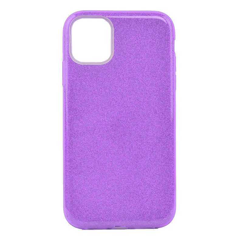 Apple iPhone 11 Kılıf Zore Shining Silikon - Mor