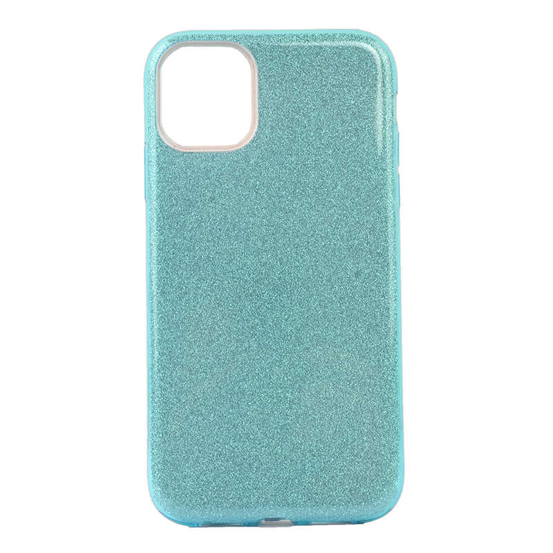 Apple iPhone 11 Kılıf Zore Shining Silikon - Mavi