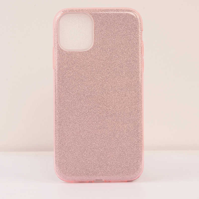 Apple iPhone 11 Kılıf Zore Shining Silikon - Pembe