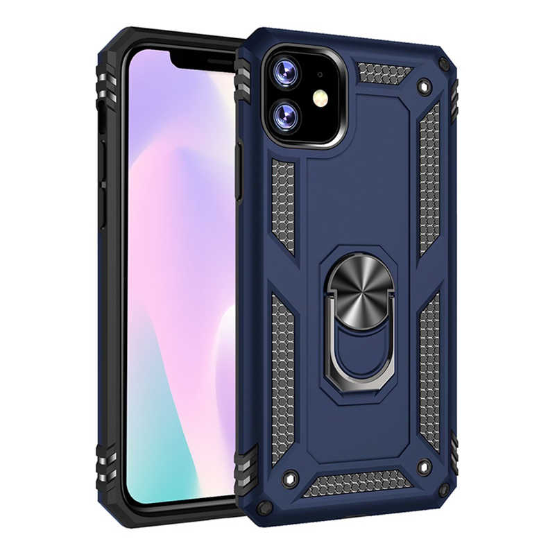 Apple iPhone 11 Kılıf Zore Vega Kapak - Mavi