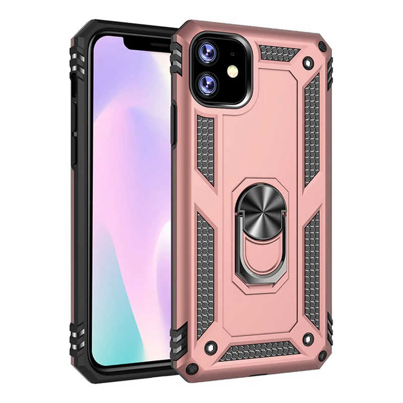 Apple iPhone 11 Kılıf Zore Vega Kapak - Rose Gold