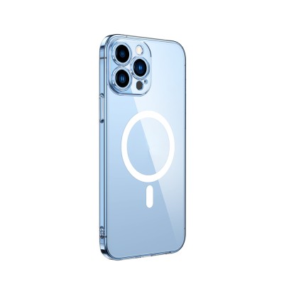 Apple iPhone 11 Pro Camera Protected M-Safe Charging Transparent Zore London Hard PC Case - 2