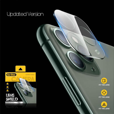 Apple iPhone 11 Pro Go Des Lens Shield Kamera Lens Koruyucu