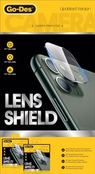 Apple iPhone 11 Pro Go Des Lens Shield Kamera Lens Koruyucu - Thumbnail