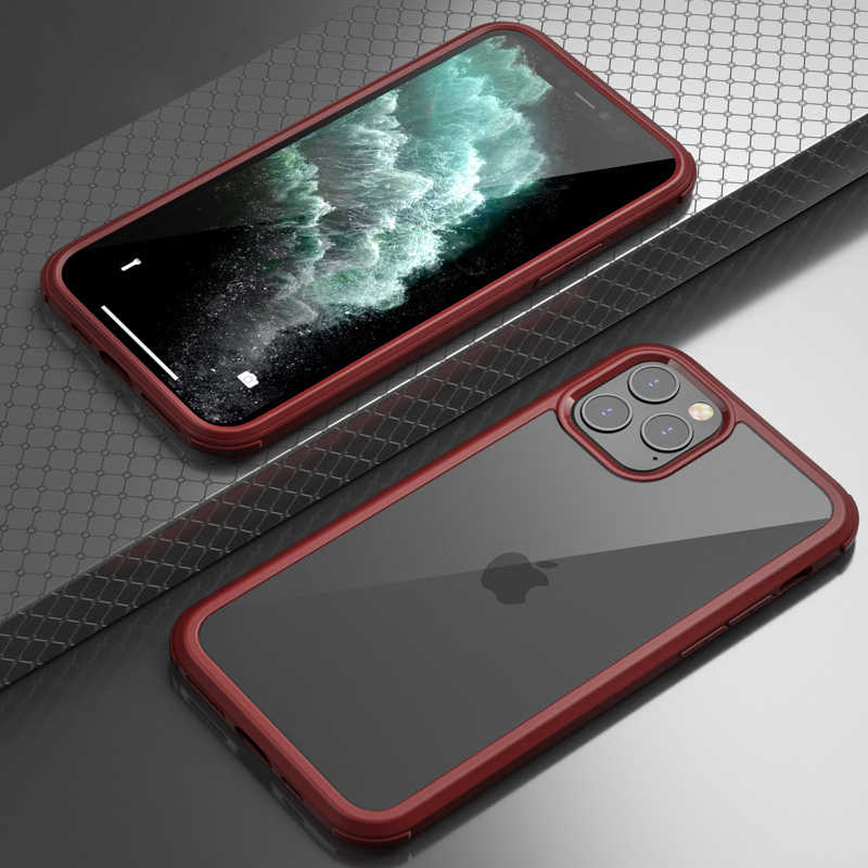 moral Mikrop muzaffer  Apple iPhone 11 Pro Kılıf Zore Dor Silikon Temperli Cam Kapak Apple iPhone  11 Pro Zore