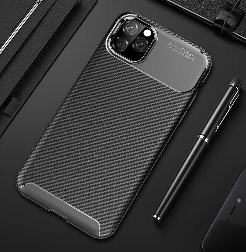 Apple iPhone 11 Pro Kılıf Zore Negro Silikon Kapak - Siyah
