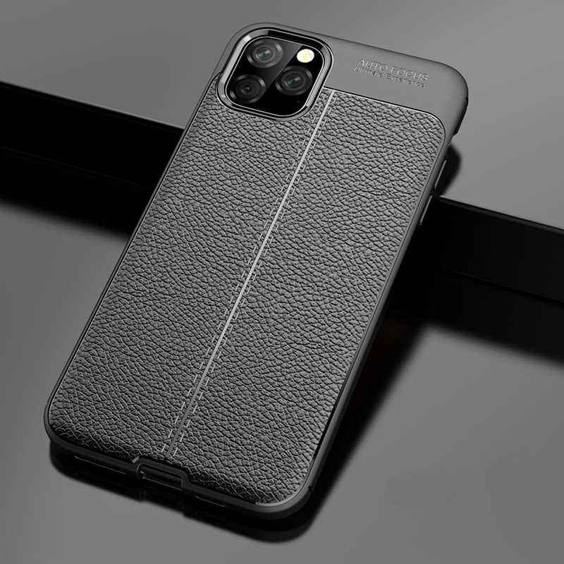 Apple iPhone 11 Pro Kılıf Zore Niss Silikon Kapak - Siyah