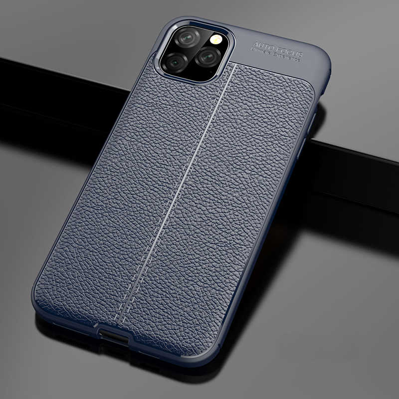 Apple iPhone 11 Pro Kılıf Zore Niss Silikon Kapak - Lacivert