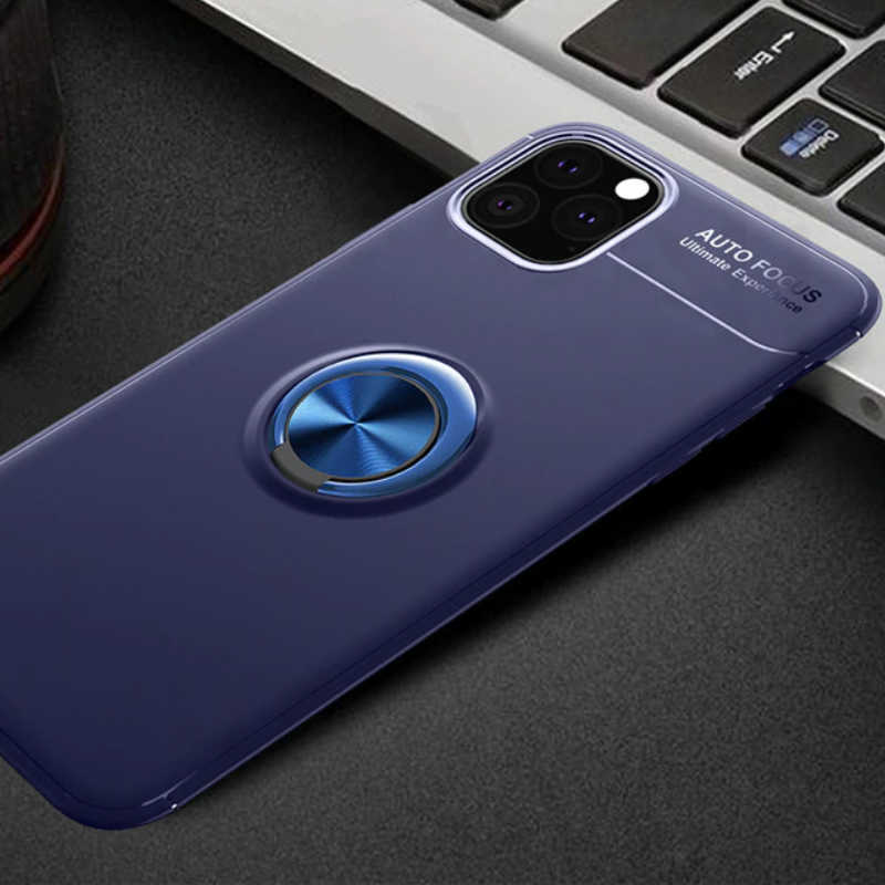 Apple iPhone 11 Pro Kılıf Zore Ravel Silikon Kapak - Mavi