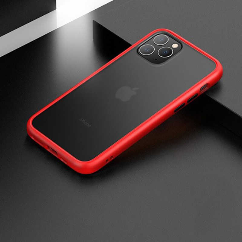 Apple iPhone 11 Pro Max Kılıf Benks Magic Smooth Drop Resistance Kapak - Kırmızı