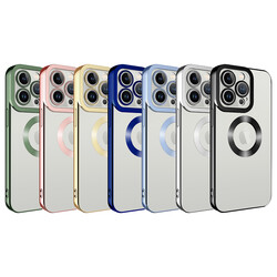 Apple iPhone 11 Pro Max Kılıf Kamera Korumalı Logo Gösteren Zore Omega Kapak - Thumbnail