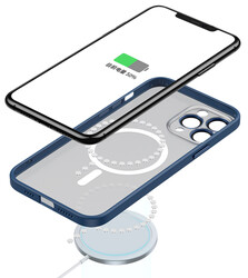 Apple iPhone 11 Pro Max Kılıf Zore Mokka Wireless Kapak - Thumbnail