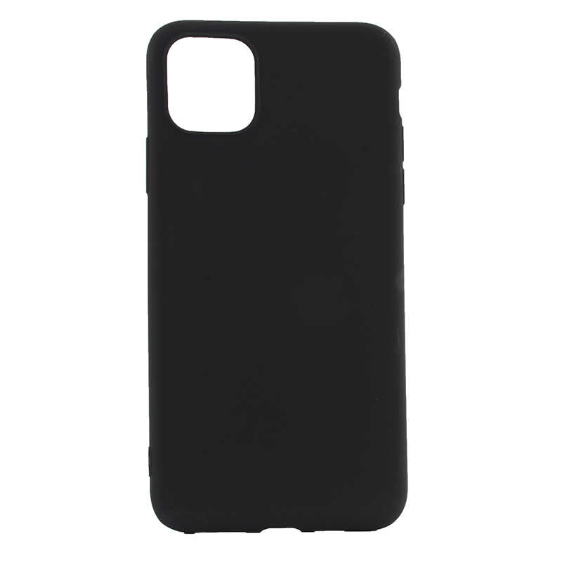 Apple iPhone 11 Pro Max Kılıf Zore Premier Silikon Kapak - Siyah