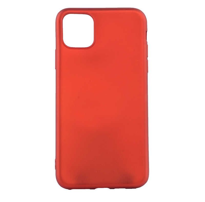 Apple iPhone 11 Pro Max Kılıf Zore Premier Silikon Kapak - Kırmızı