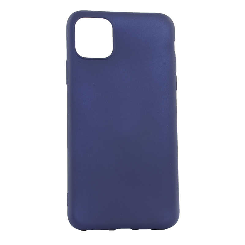 Apple iPhone 11 Pro Max Kılıf Zore Premier Silikon Kapak - Lacivert