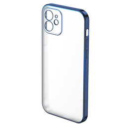 Apple iPhone 12 Benks Matte Electroplated TPU Kapak - Benks