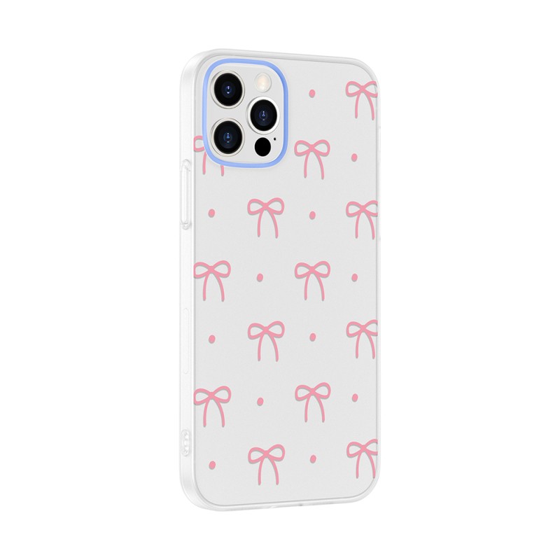 Apple iPhone 12 Case with Camera Protector, Patterned Zore Clip Cover - 7