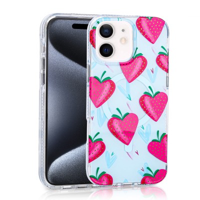 Apple iPhone 12 Case Zore Stilo Cover with Magsafe Charging Feature - 8