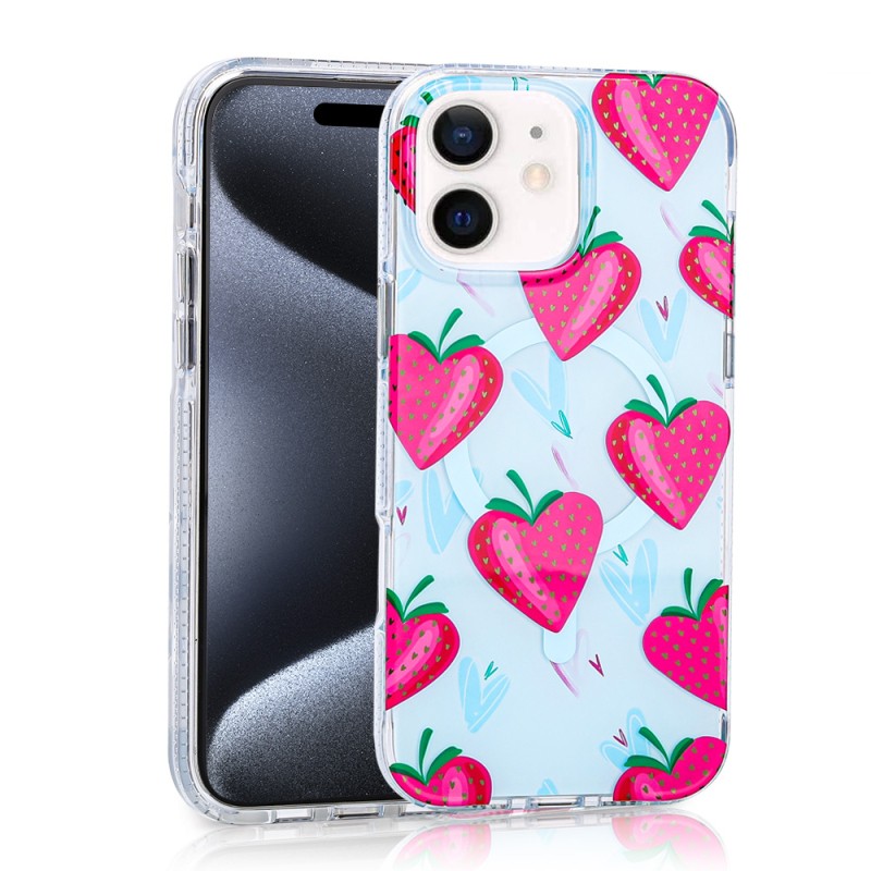 Apple iPhone 12 Case Zore Stilo Cover with Magsafe Charging Feature - 8