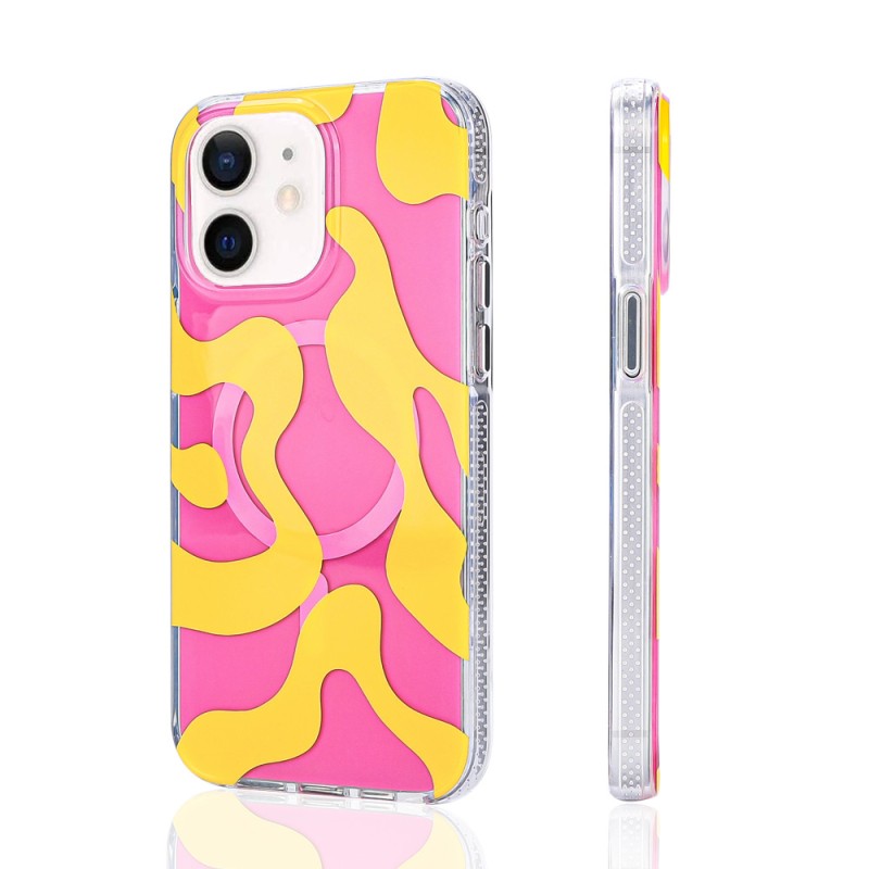Apple iPhone 12 Case Zore Stilo Cover with Magsafe Charging Feature - 3