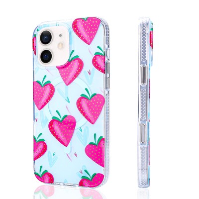 Apple iPhone 12 Case Zore Stilo Cover with Magsafe Charging Feature - 5