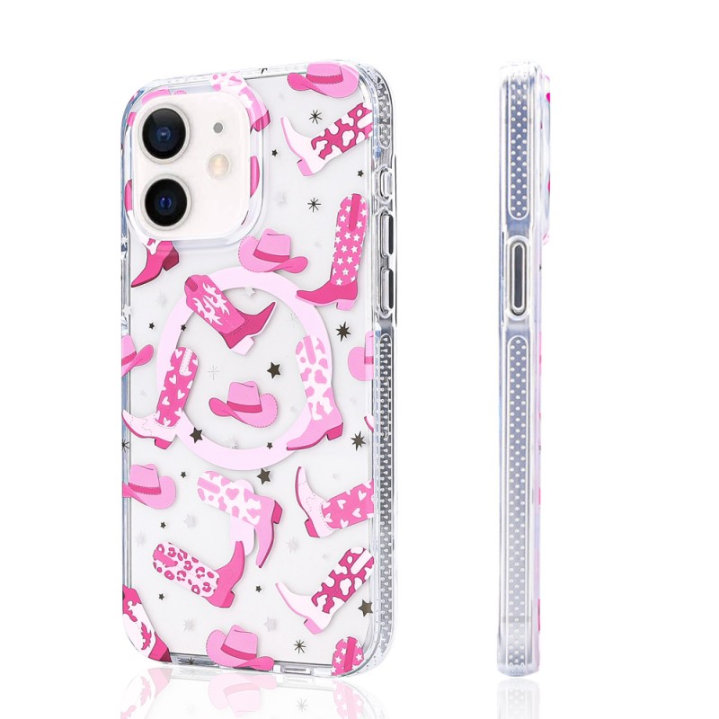 Apple iPhone 12 Case Zore Stilo Cover with Magsafe Charging Feature - 1