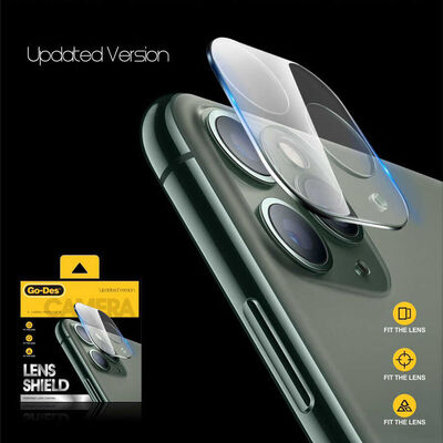 Apple iPhone 12 Go Des Lens Shield Kamera Lens Koruyucu